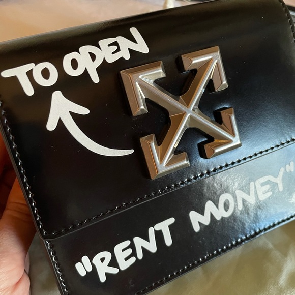 Jitney 0.7 Rent Money Leather Crossbody Bag - Picture 3 of 13